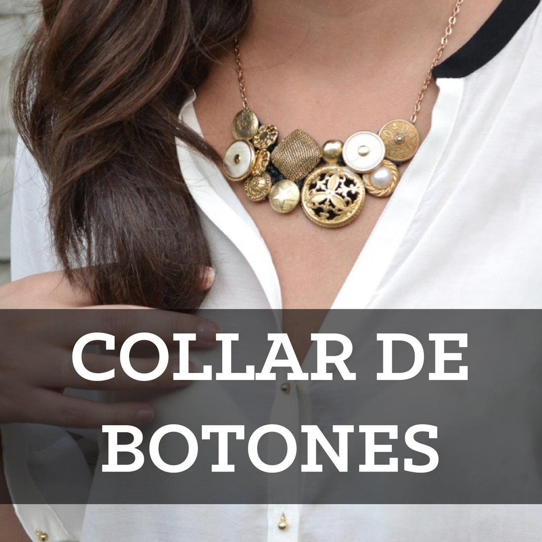 #ViernesdeDIY Collar de Botones - Minka - Moda con Impacto Social