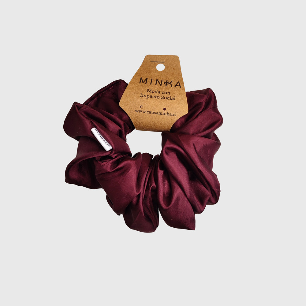 Scrunchies XL Burdeo