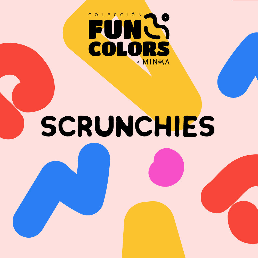 Scrunchies Fun Color