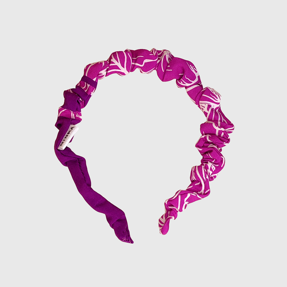 Cintillo Amalia Mini Mora Crema