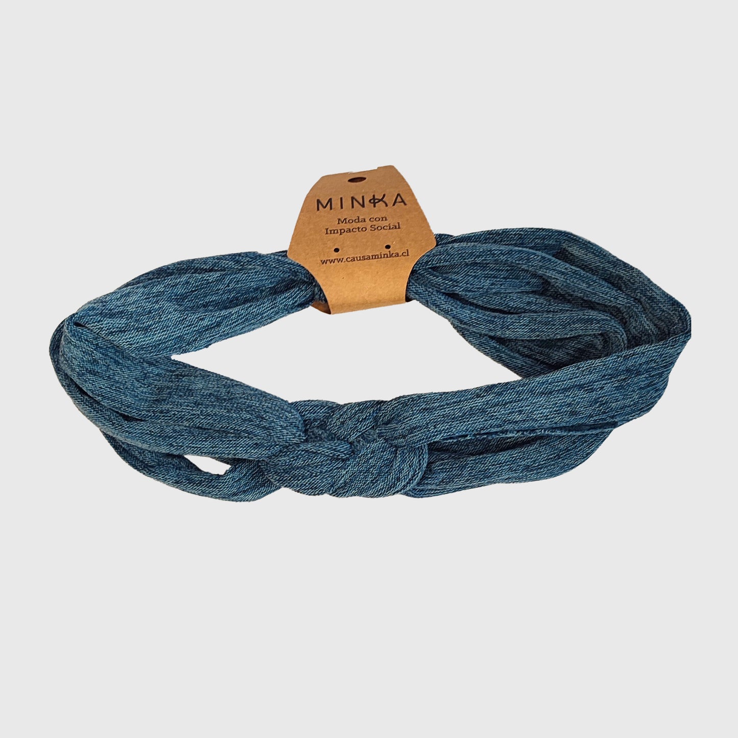 Turbante Josefina Turquesa Lanilla