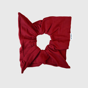 Scrunchies square Rojo Vino