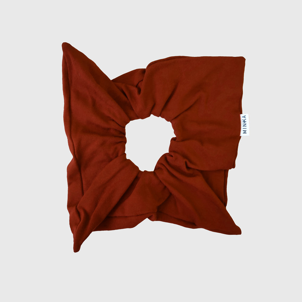 Scrunchies square Terracota