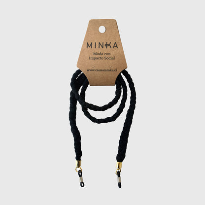 Strap anteojos Negro