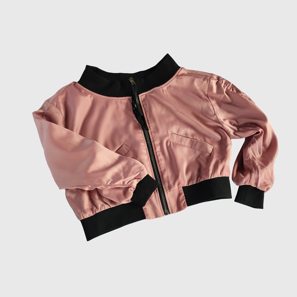 Bomber Jacket Champagne - Talla S