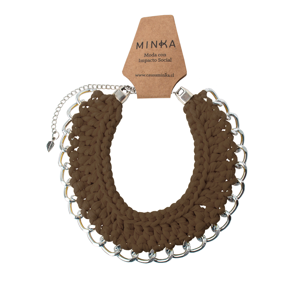 Collar Julieta Canela - Minka - Moda con Impacto Social
