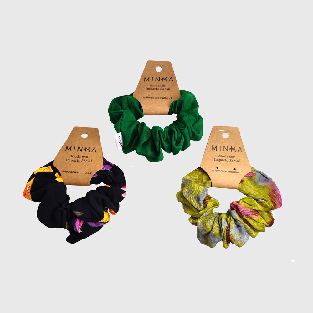 Pack Scrunchies Cambur