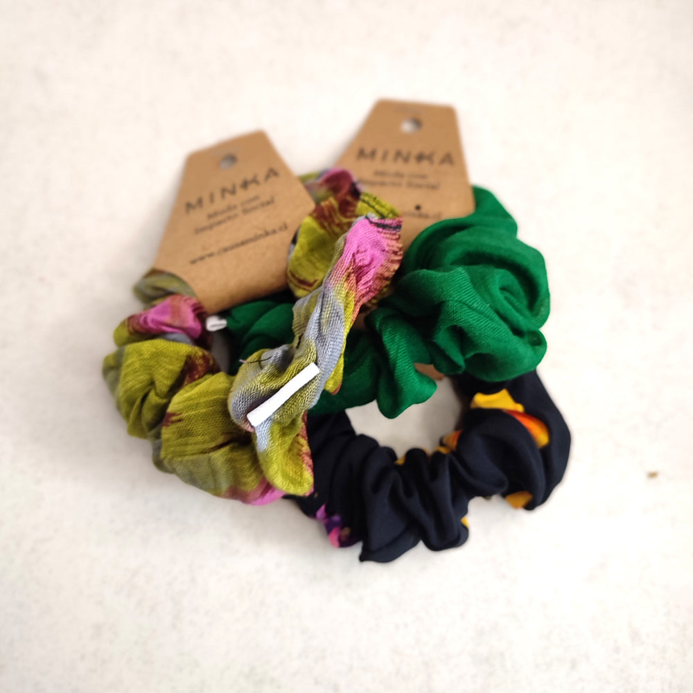 Pack Scrunchies Cambur