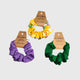 Pack Scrunchies Flor de la Pluma