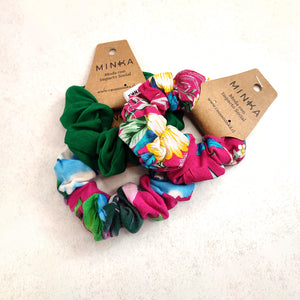 Pack Scrunchies Hibisco