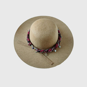 Sombrero ala ancha Beige