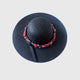 Sombrero ala ancha negro