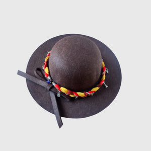 Sombrero ala corta cafe