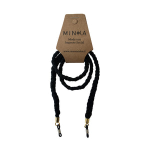 Strap anteojos Negro