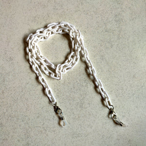 Strap anteojos Cadena Blanco