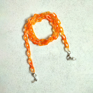 Strap anteojos Cadena Naranja