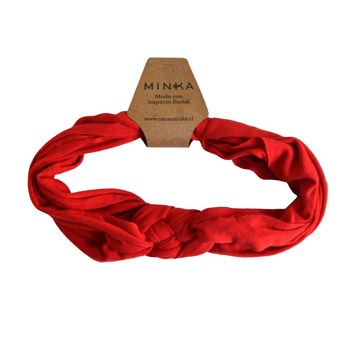 Turbante Josefina Rojo - Minka - Moda con Impacto Social