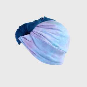 Turbante Monica Azul Tie Dye