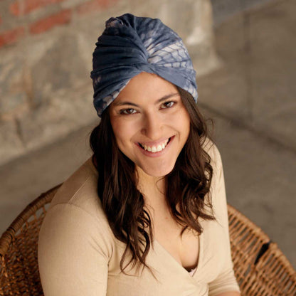 Turbante Monica Azul Piedra